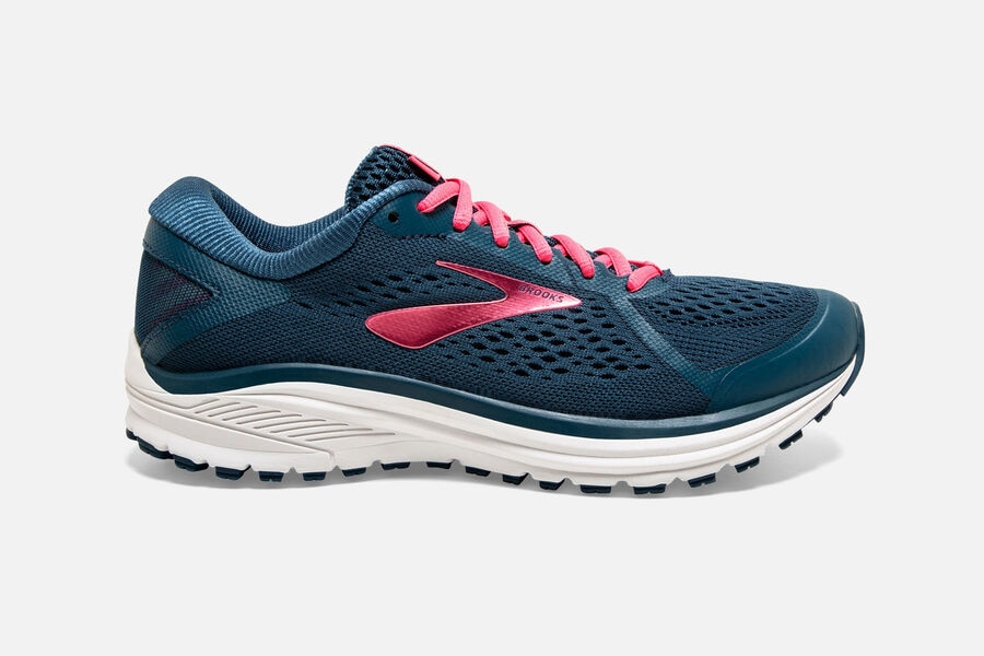 Zapatillas Running Brooks Aduro 6 Hombre Azules/Rosas/Blancas Baratas OGJE38972